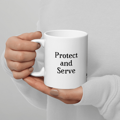 Sentinel of Valor - Artful Paws Mug - Coffee Mug - Speak Up 4 Paws