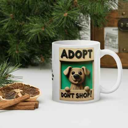 Spread the Joy - Artful Paws Mug 11 oz. - Coffee Mug - Speak Up 4 Paws