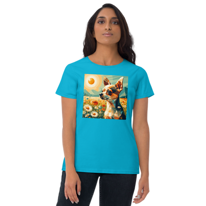 Daisy Dreamscape - Womens Fashion Fit Tee