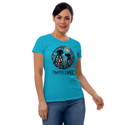 Canine Whirlpool -Pawsitive Love - Womens Fashion Fit Tee