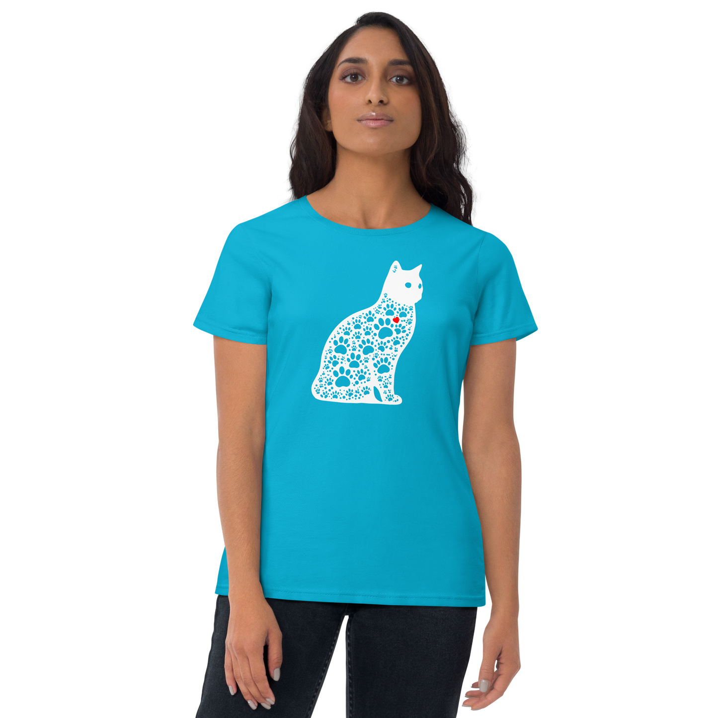 Paws in Harmony - Cat - Womens Fashion Fit