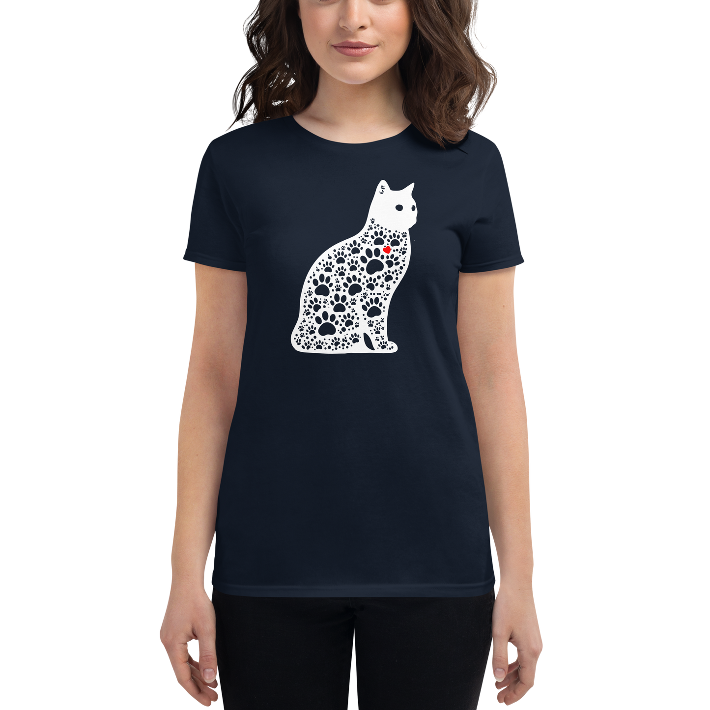 Paws in Harmony - Cat - Womens Fashion Fit