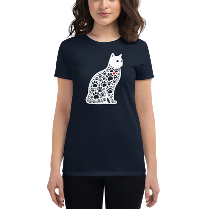 Paws in Harmony - Cat - Womens Fashion Fit