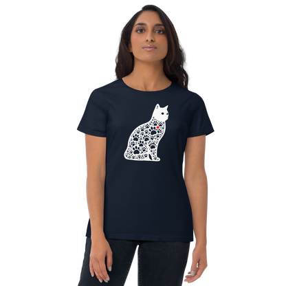 Paws in Harmony - Cat - Womens Fashion Fit