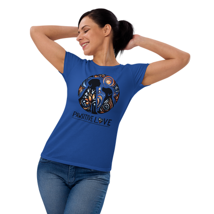 Canine Whirlpool -Pawsitive Love - Womens Fashion Fit Tee