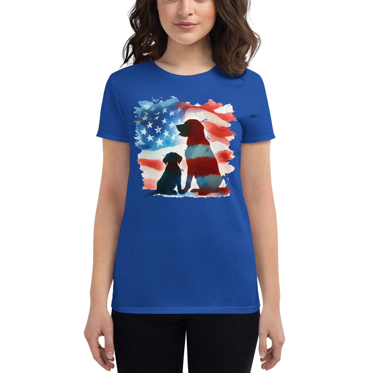 Patriotic Dreams - Womens Fashion Fit Tee