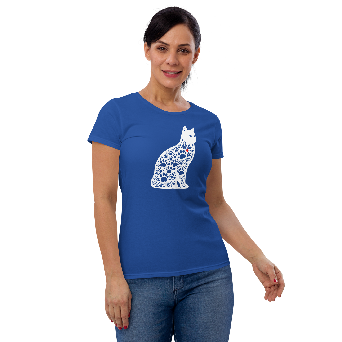 Paws in Harmony - Cat - Womens Fashion Fit