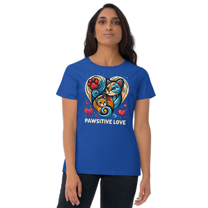 Feline Harmony - Womens Fashion Fit Tee