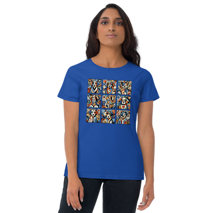 Paws in Harmony - Matisse - Womens Fashion Fit Tee