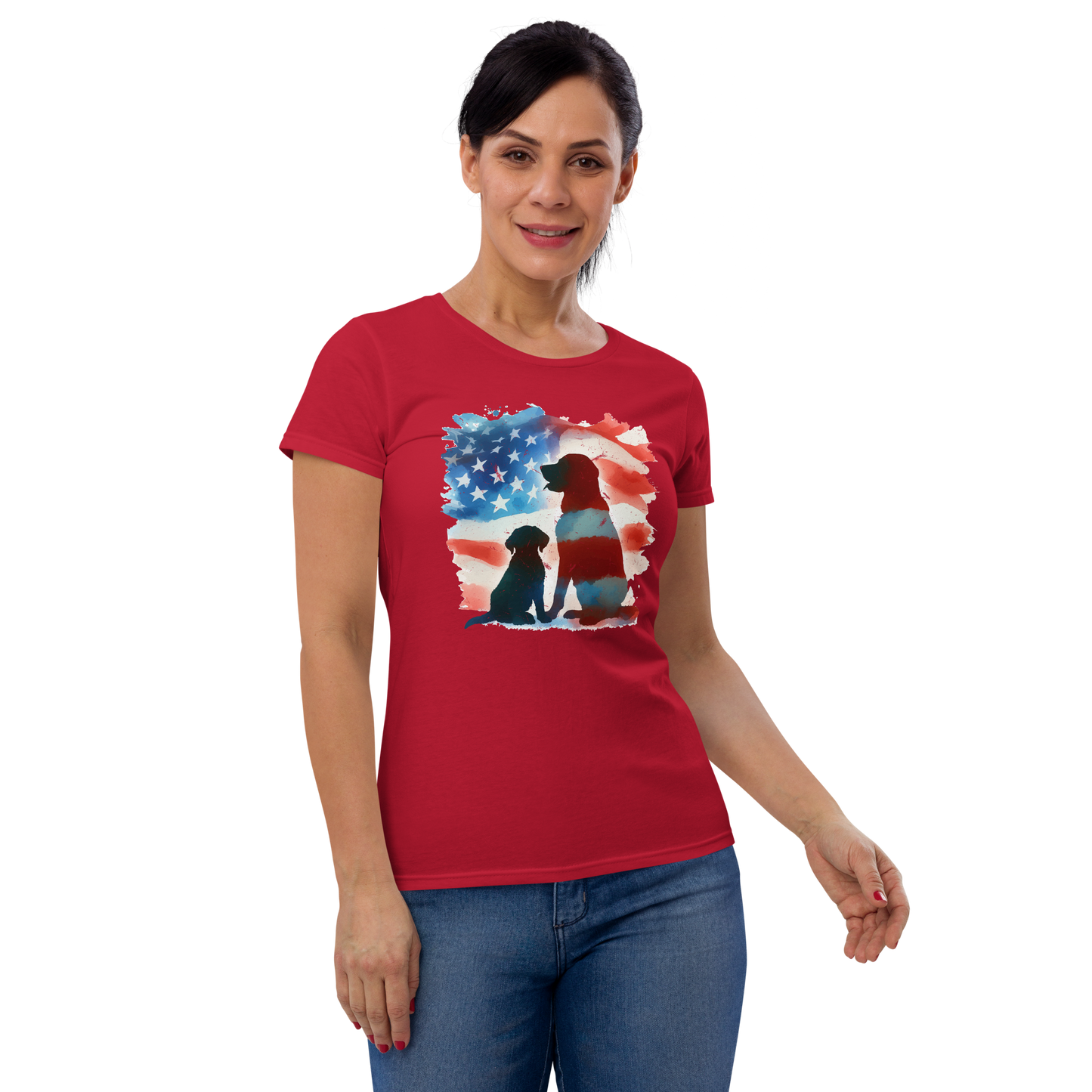 Patriotic Dreams - Womens Fashion Fit Tee