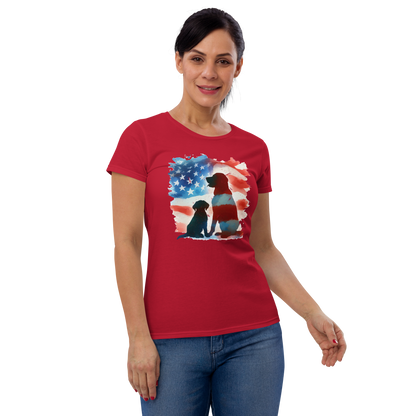 Patriotic Dreams - Womens Fashion Fit Tee