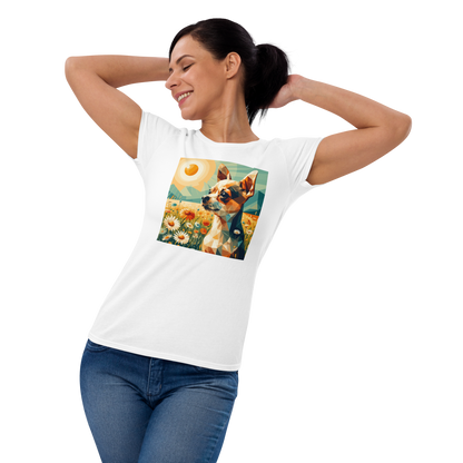 Daisy Dreamscape - Womens Fashion Fit Tee