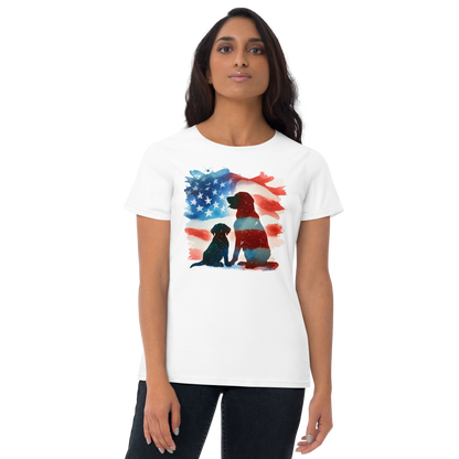 Patriotic Dreams - Womens Fashion Fit Tee