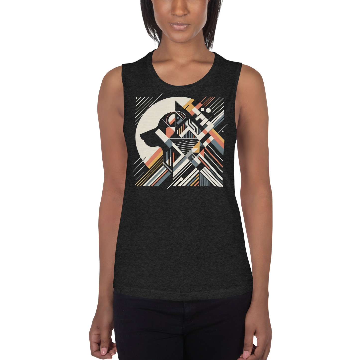 Guardian of Compassion - Womens Muscle Tanktop