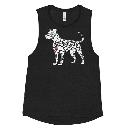 Paws of Loyalty - Pit - Womens Muscle Tanktop