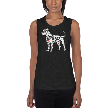 Paws of Loyalty - Pit - Womens Muscle Tanktop