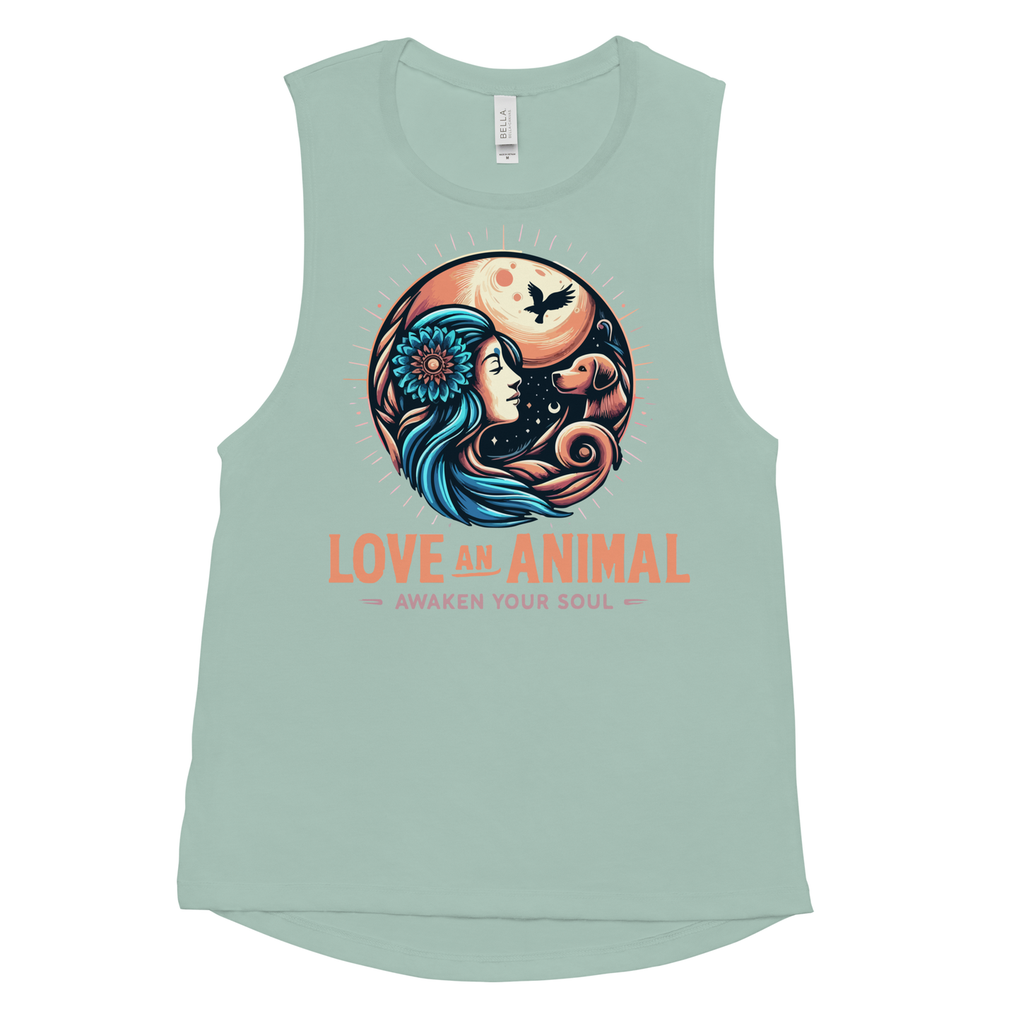 Lunar Serenade - Soul Bond - Womens Muscle Tanktop