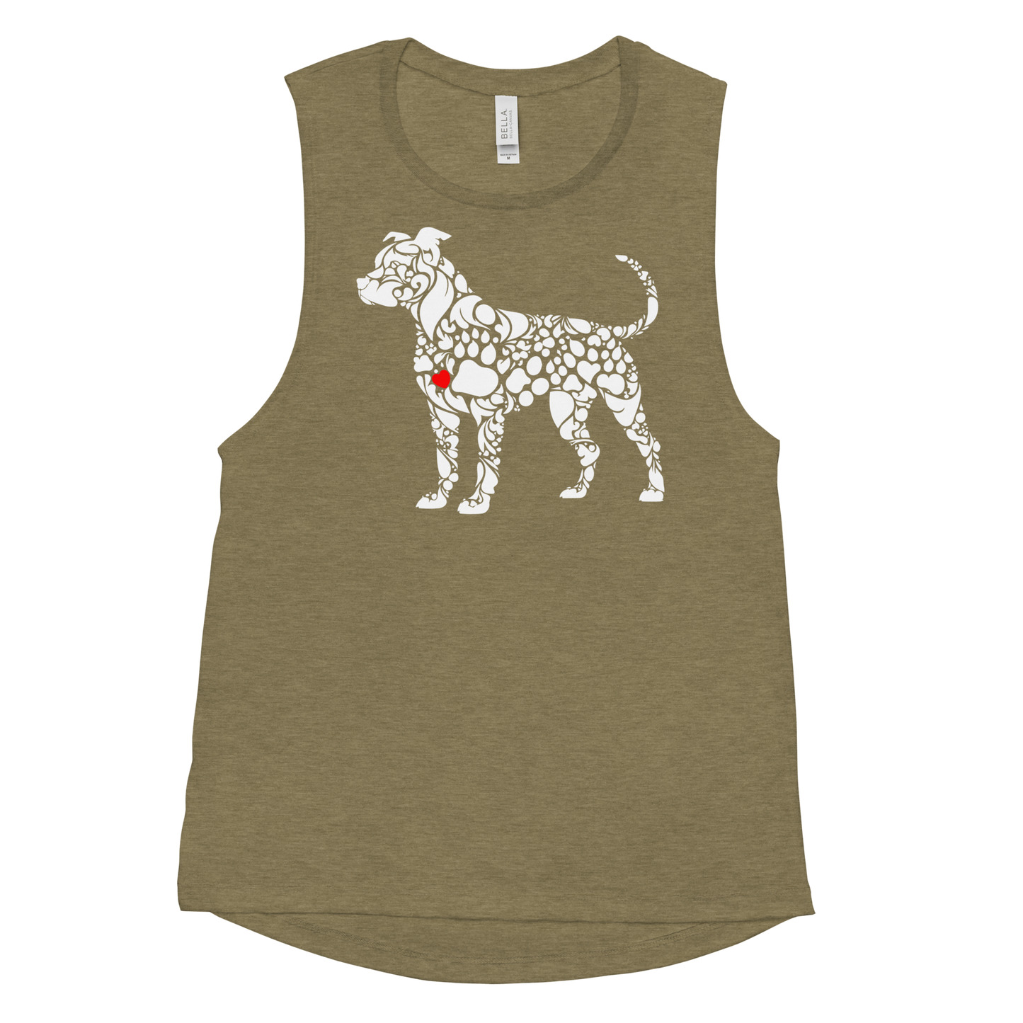 Paws of Loyalty - Pit - Womens Muscle Tanktop