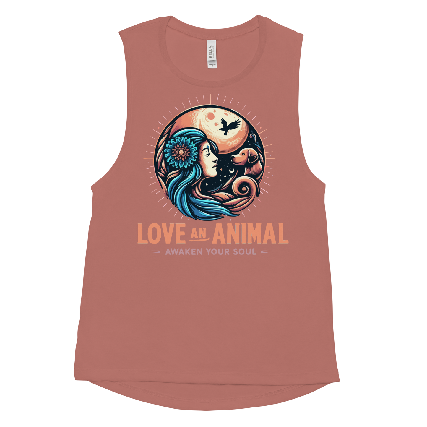 Lunar Serenade - Soul Bond - Womens Muscle Tanktop