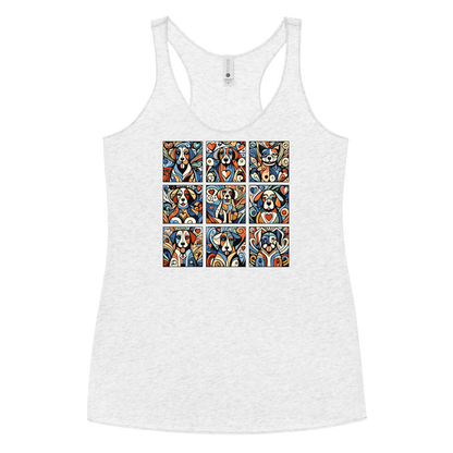 Paws in Harmony - Matisse - Women Racerback Tank