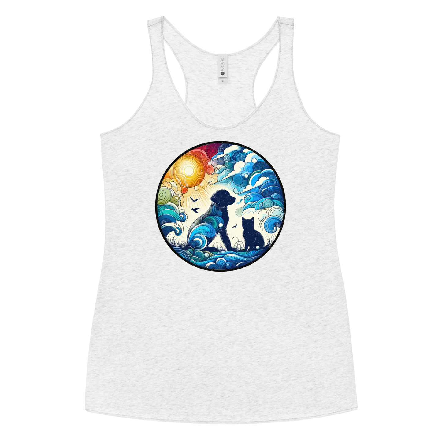 Sun-Kissed Bond - Women Racerback Tank