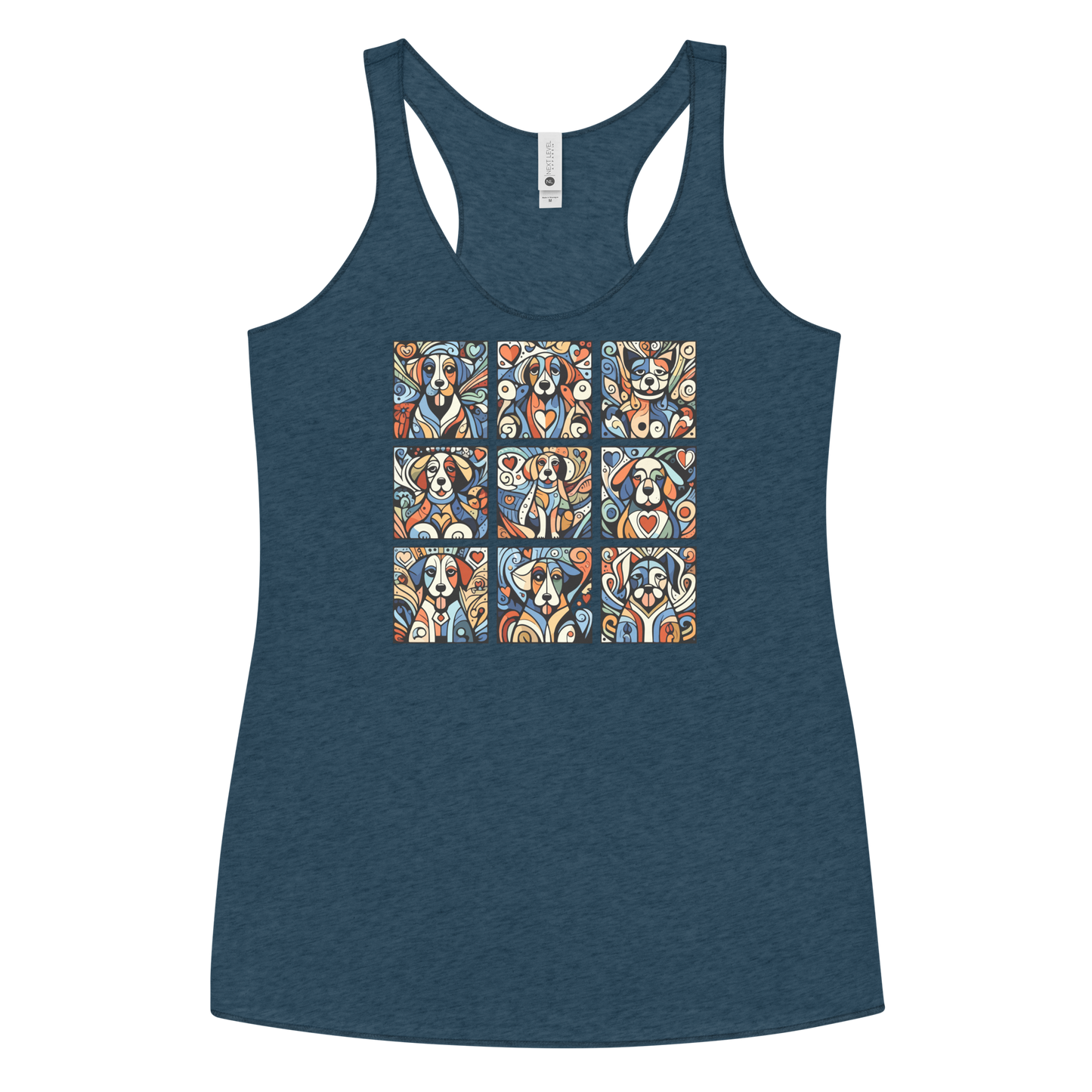 Paws in Harmony - Matisse - Women Racerback Tank