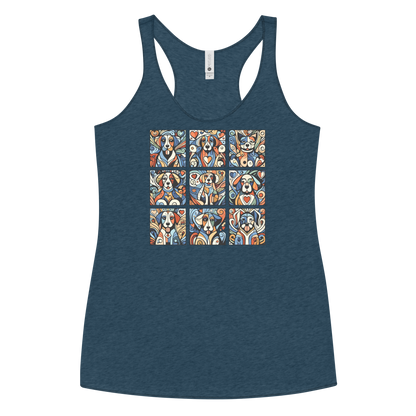 Paws in Harmony - Matisse - Women Racerback Tank