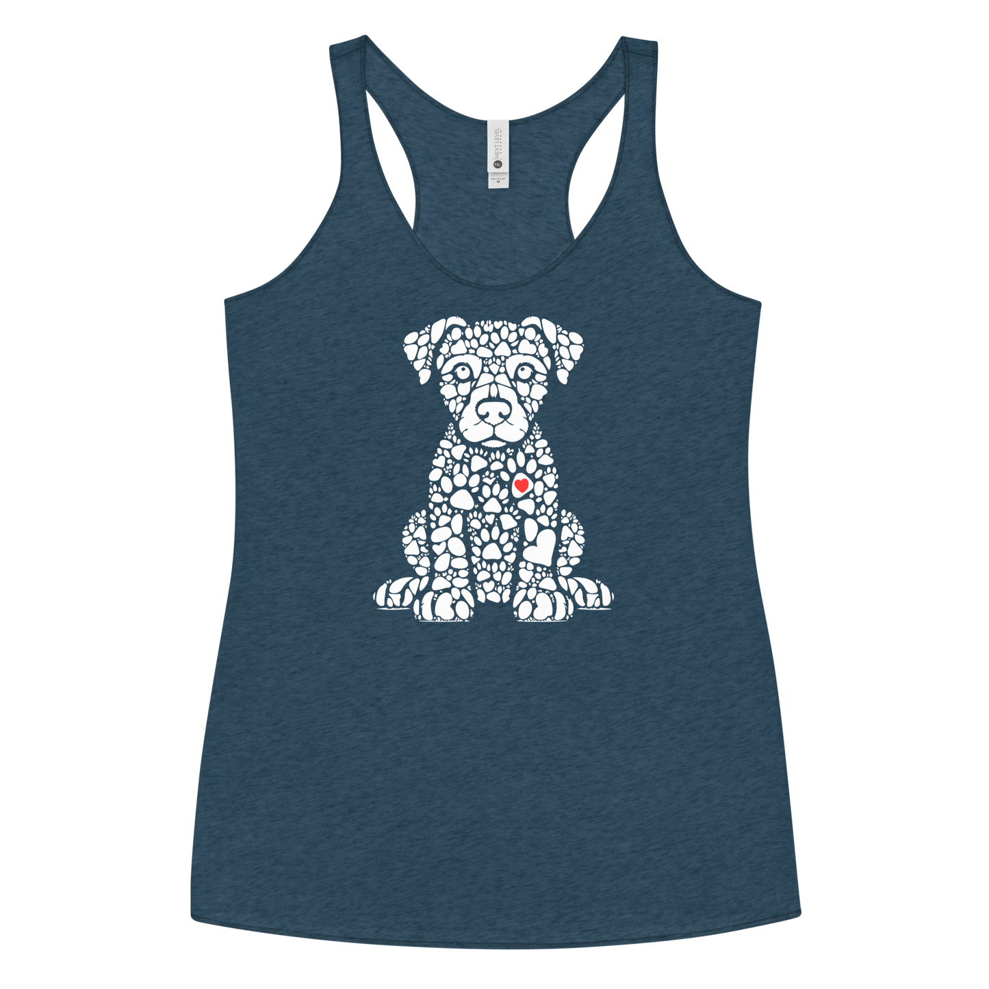 Paws of Longing - Puppy - Women Racerback Tank