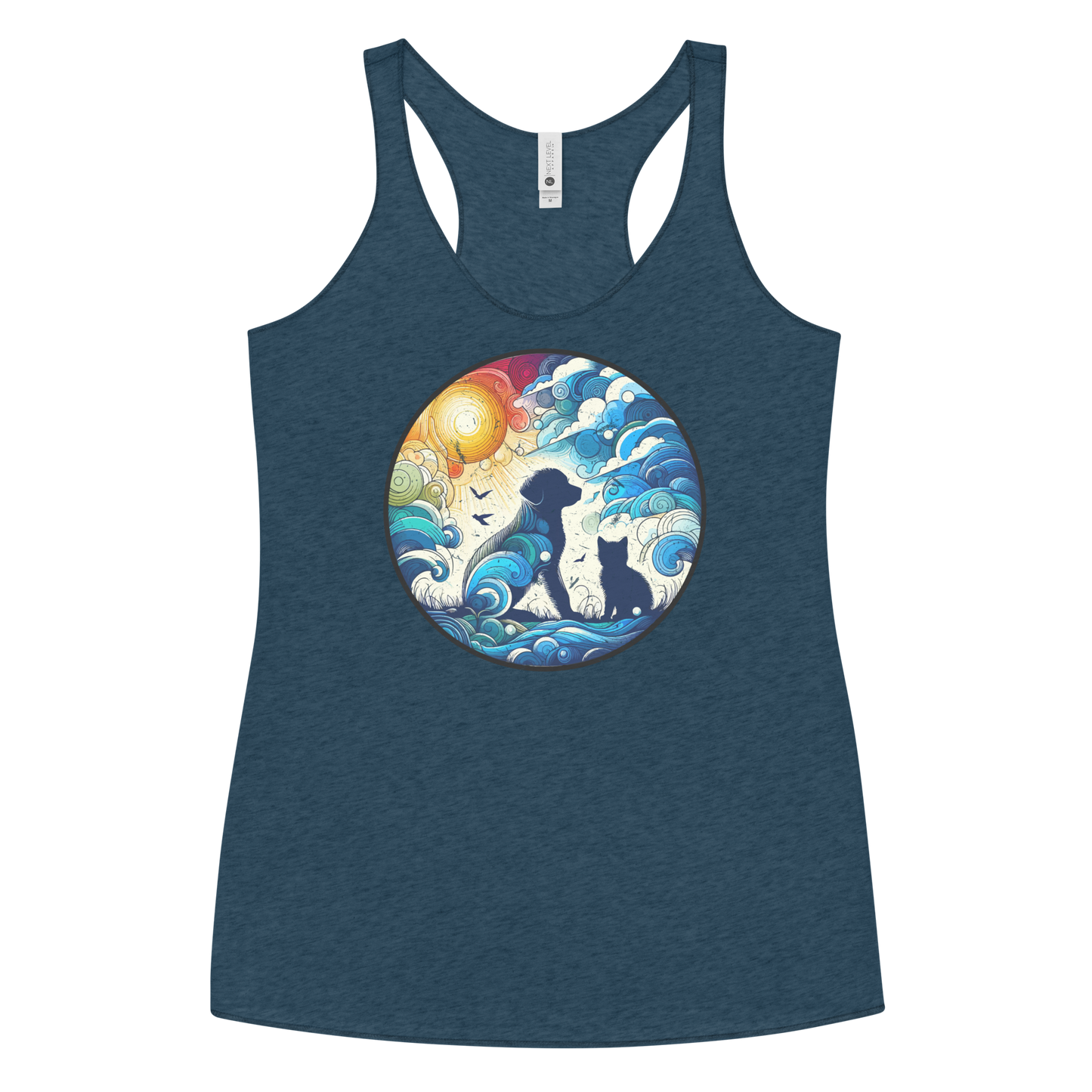 Sun-Kissed Bond - Women Racerback Tank