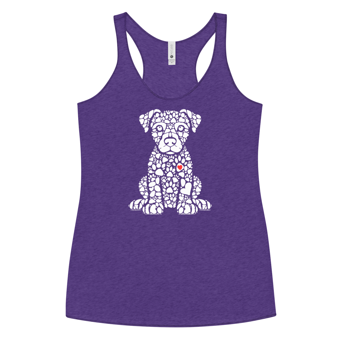 Paws of Longing - Puppy - Women Racerback Tank