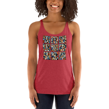 Paws in Harmony - Matisse - Women Racerback Tank