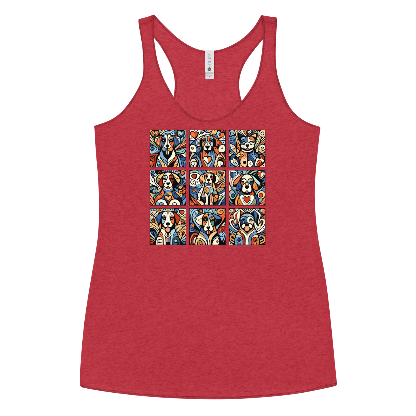 Paws in Harmony - Matisse - Women Racerback Tank