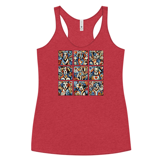 Paws in Harmony - Matisse - Women Racerback Tank