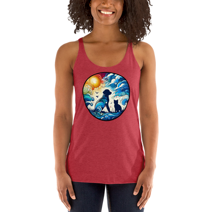 Sun-Kissed Bond - Women Racerback Tank