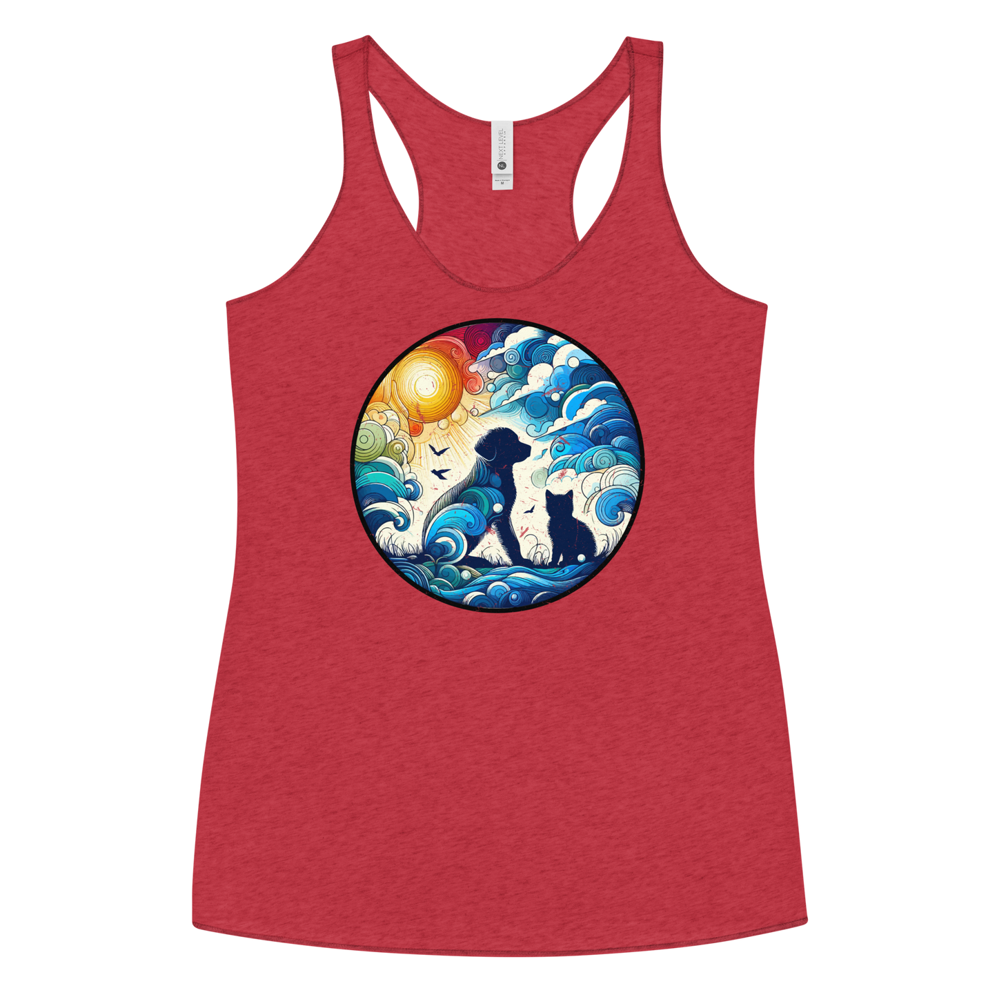 Sun-Kissed Bond - Women Racerback Tank