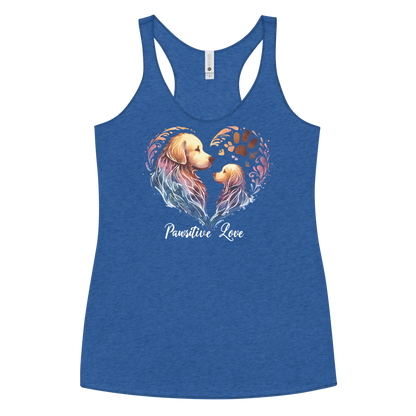 Golden Bond - Pawsitive Love - Women Racerback Tank