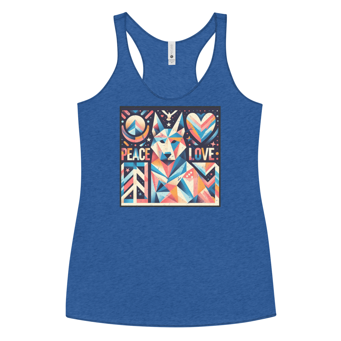 Harmony Hound - Huskey - Women Racerback Tank