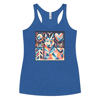 Harmony Hound - Huskey - Women Racerback Tank