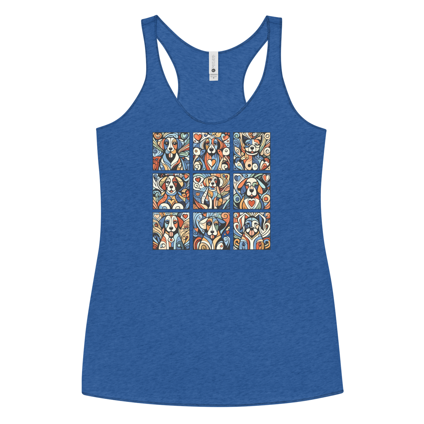 Paws in Harmony - Matisse - Women Racerback Tank