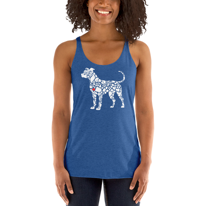 Paws of Loyalty - Pit - Women Racerback Tank