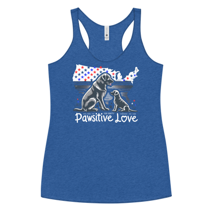 States of Devotion - Pawsitive Love - Women Racerback Tank