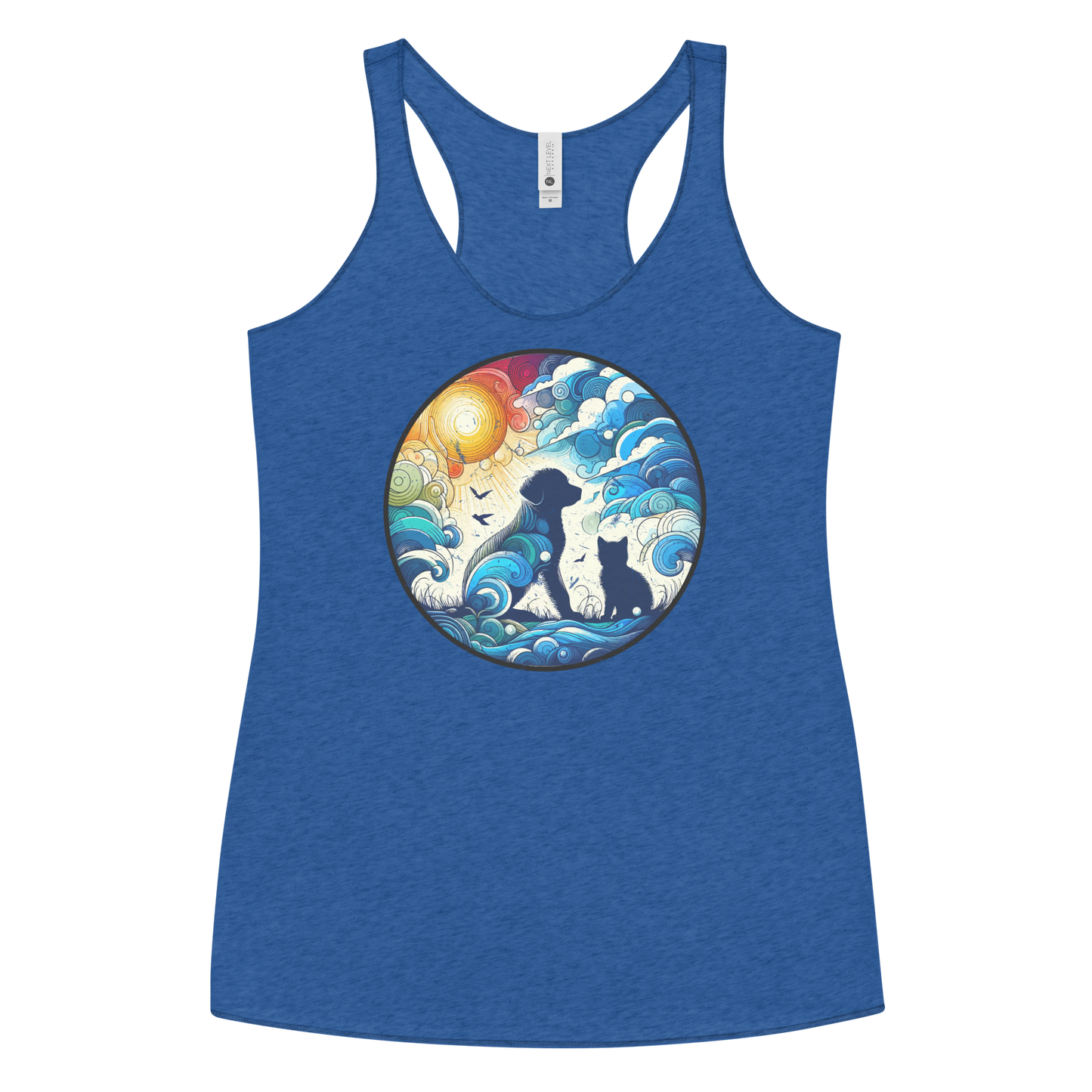 Sun-Kissed Bond - Women Racerback Tank