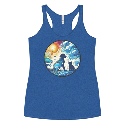 Sun-Kissed Bond - Women Racerback Tank