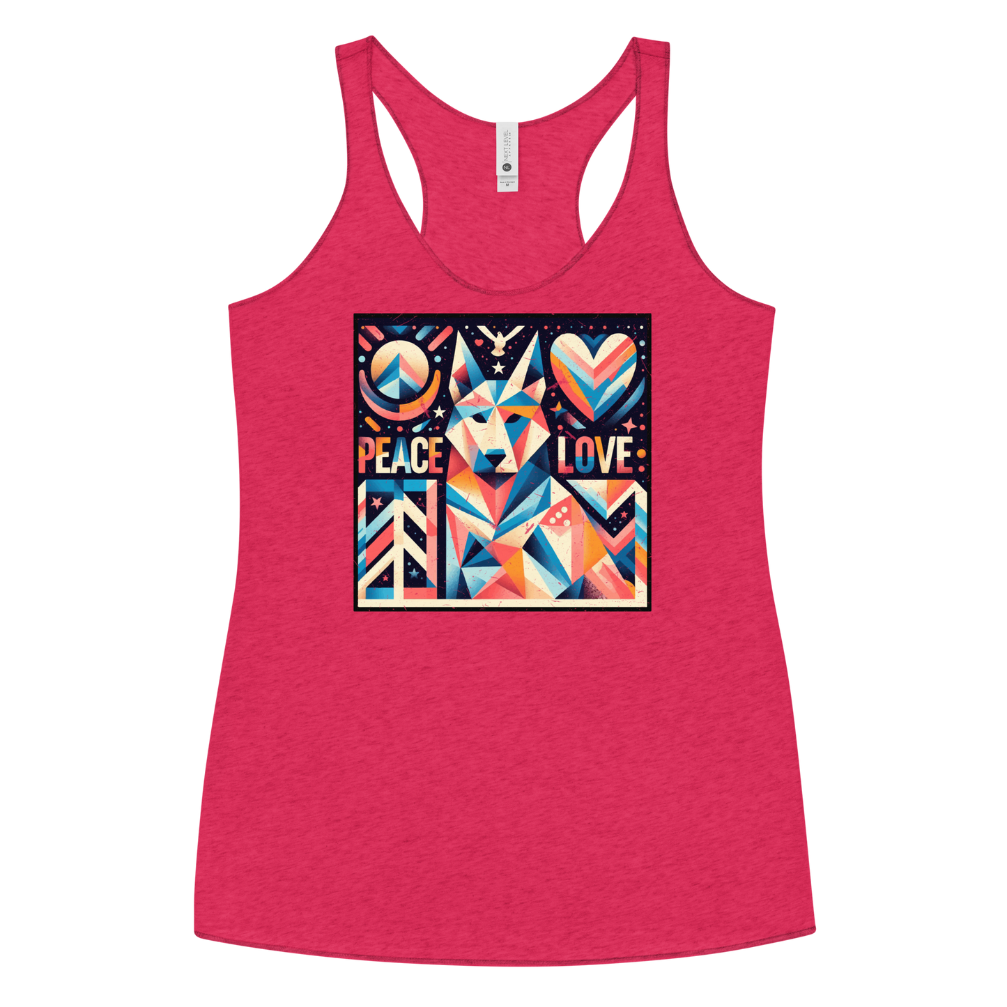 Harmony Hound - Huskey - Women Racerback Tank