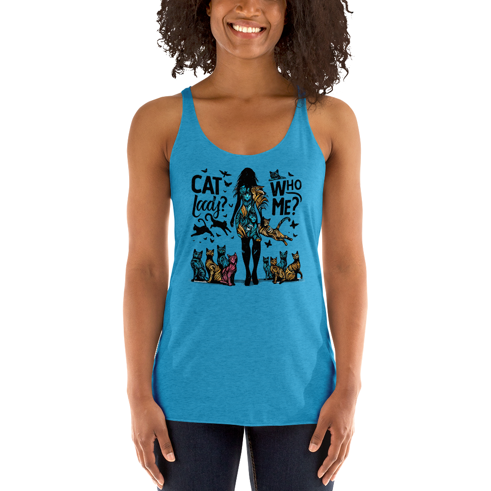 Feline Reverie - Women Racerback Tank