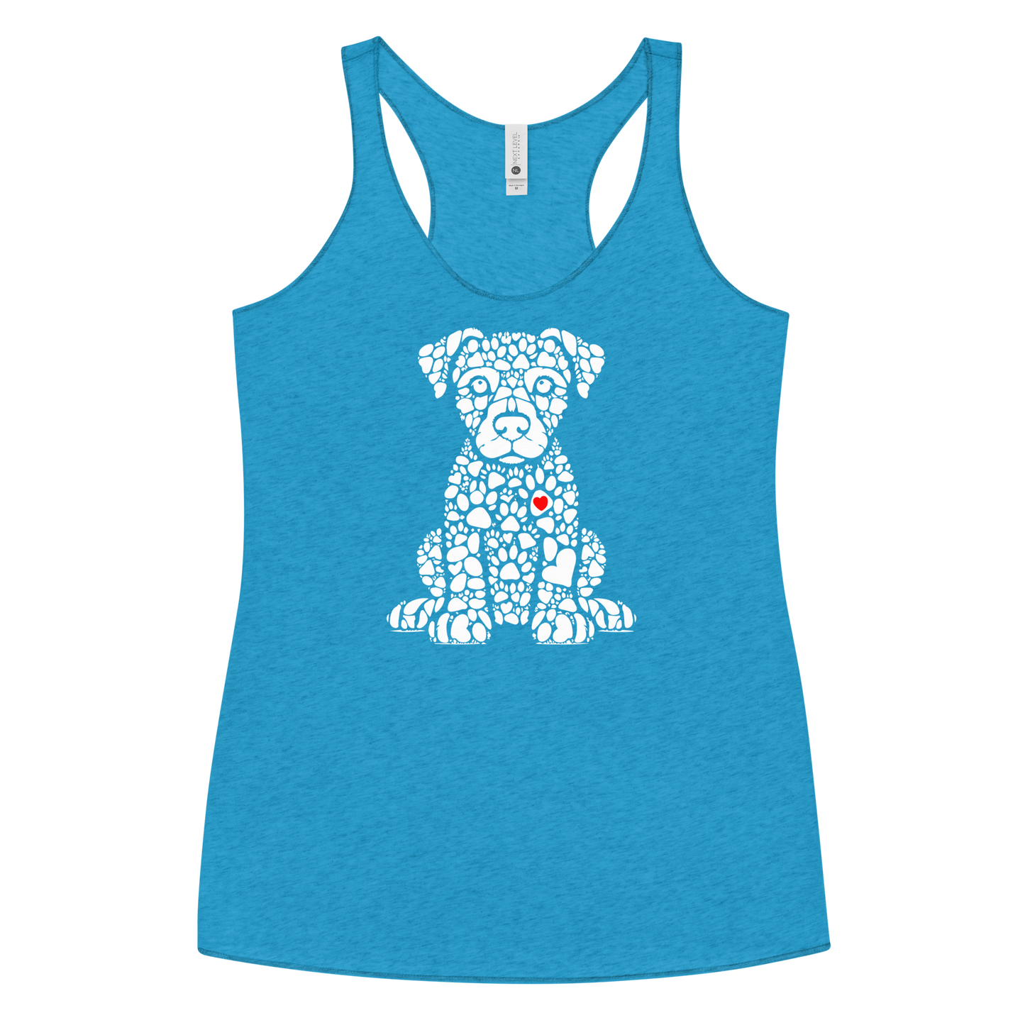 Paws of Longing - Puppy - Women Racerback Tank