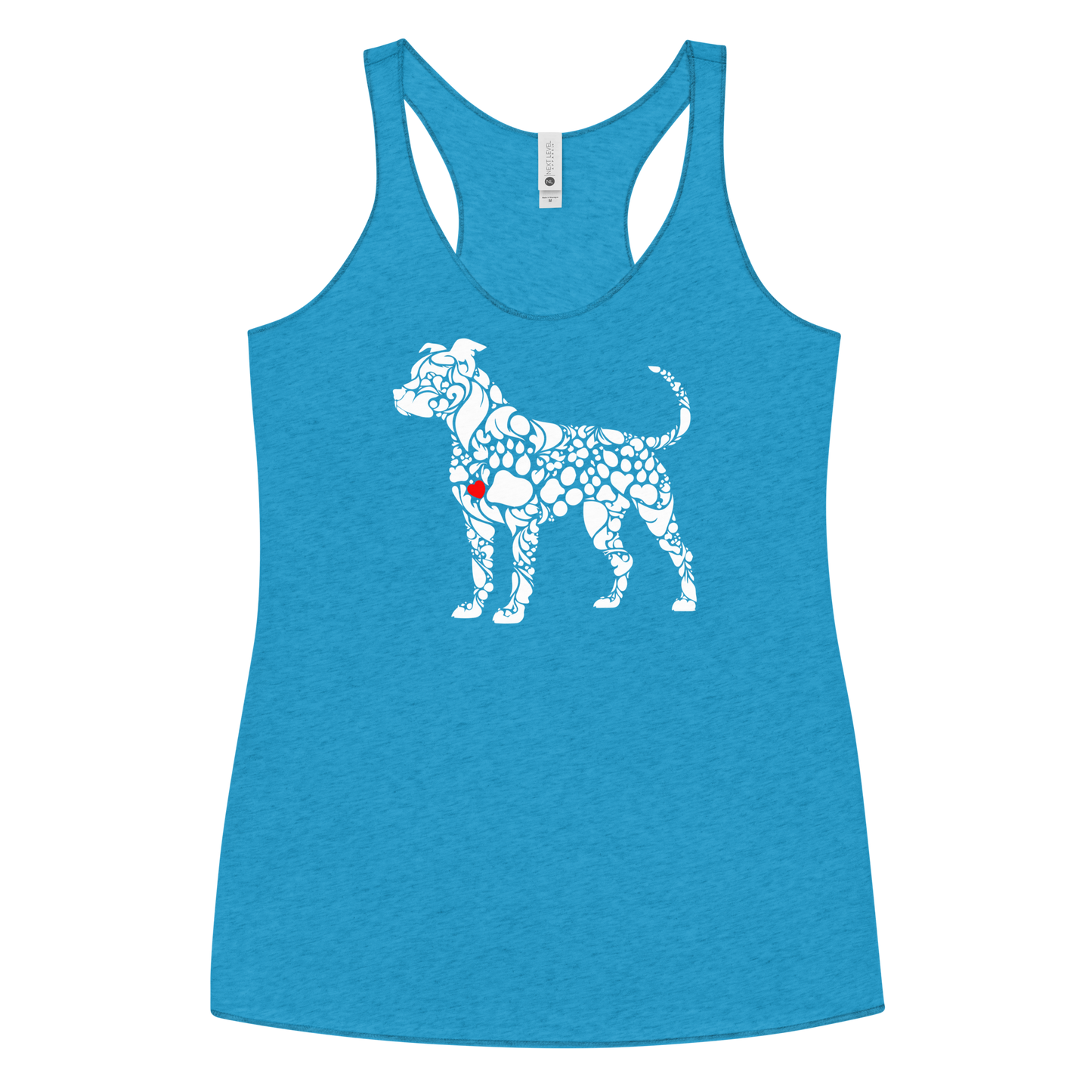 Paws of Loyalty - Pit - Women Racerback Tank