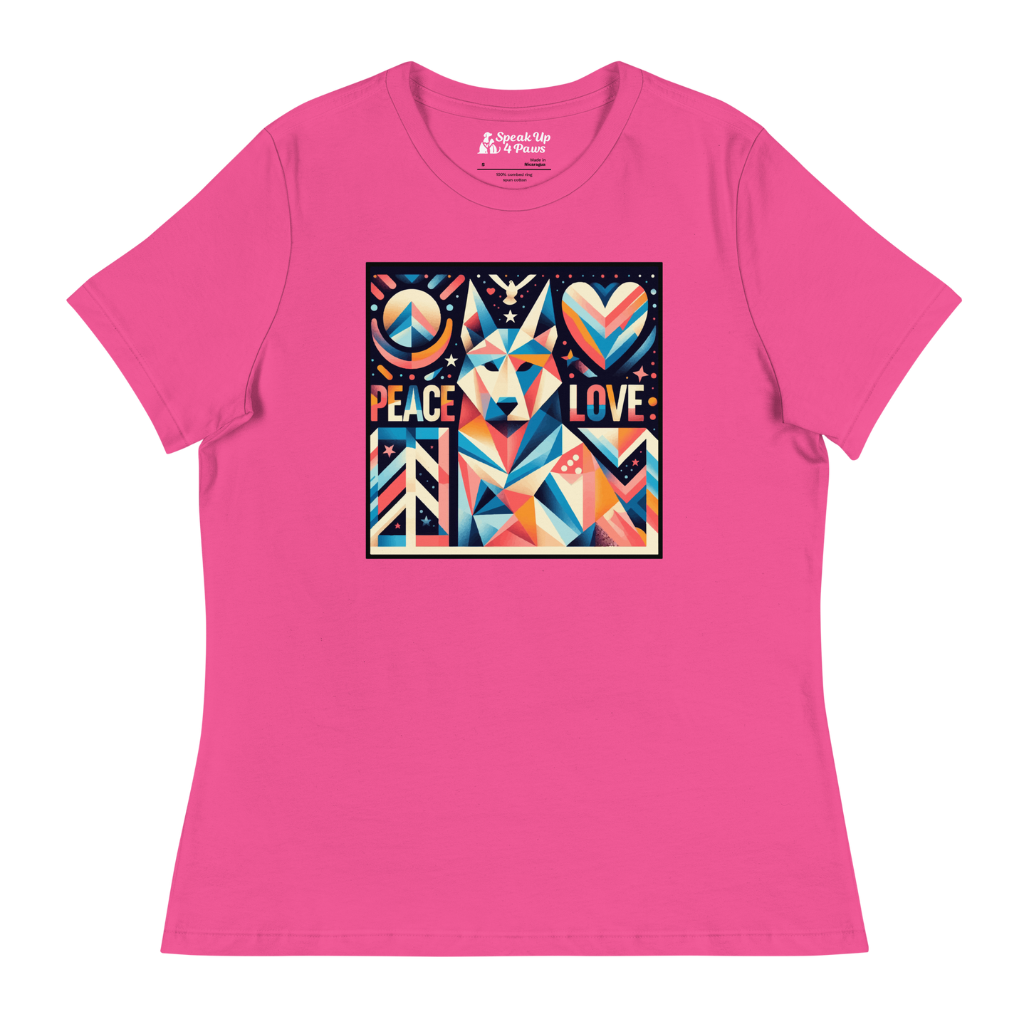 Harmony Hound - Huskey - Womens Relaxed Tee