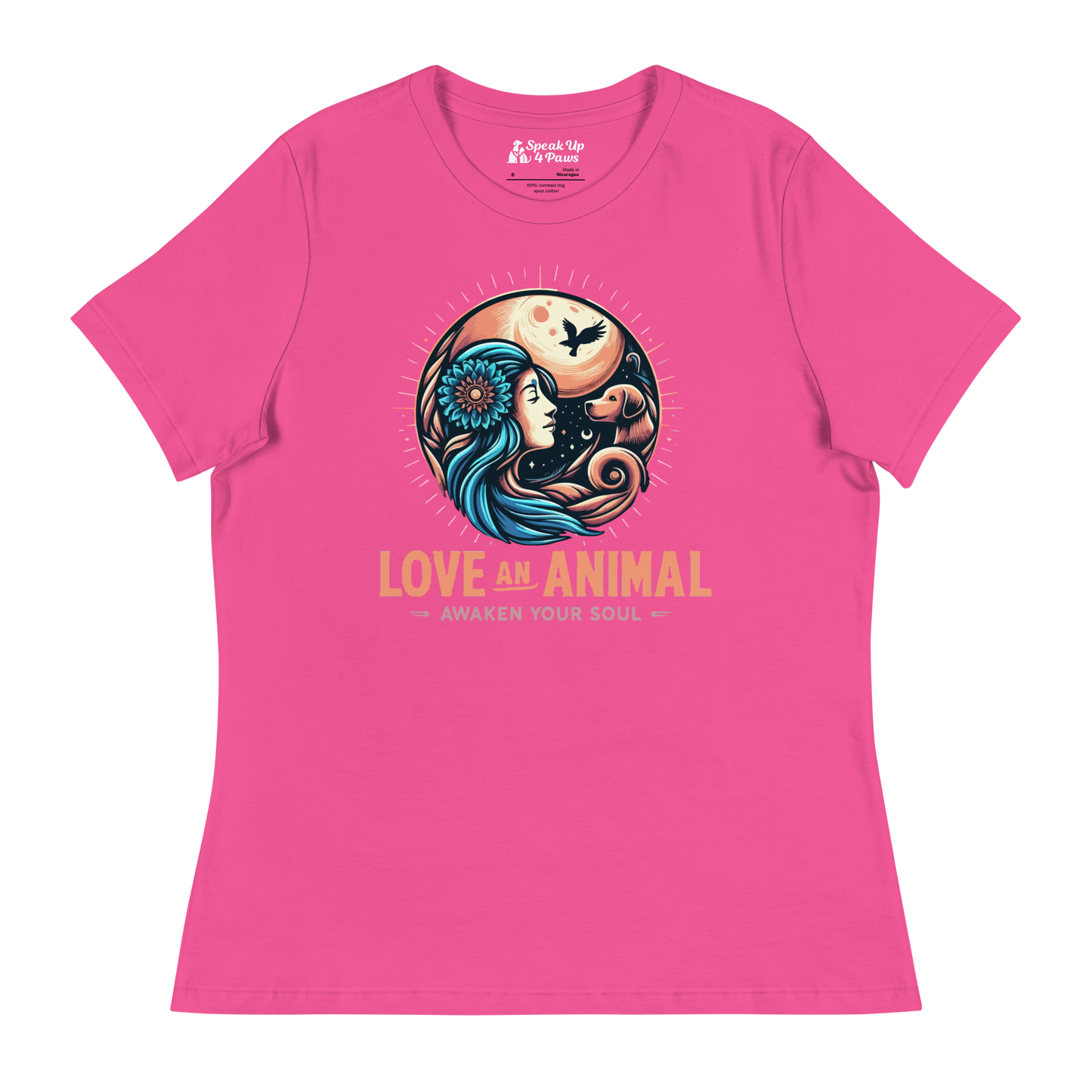 Lunar Serenade - Soul Bond - Womens Relaxed Tee