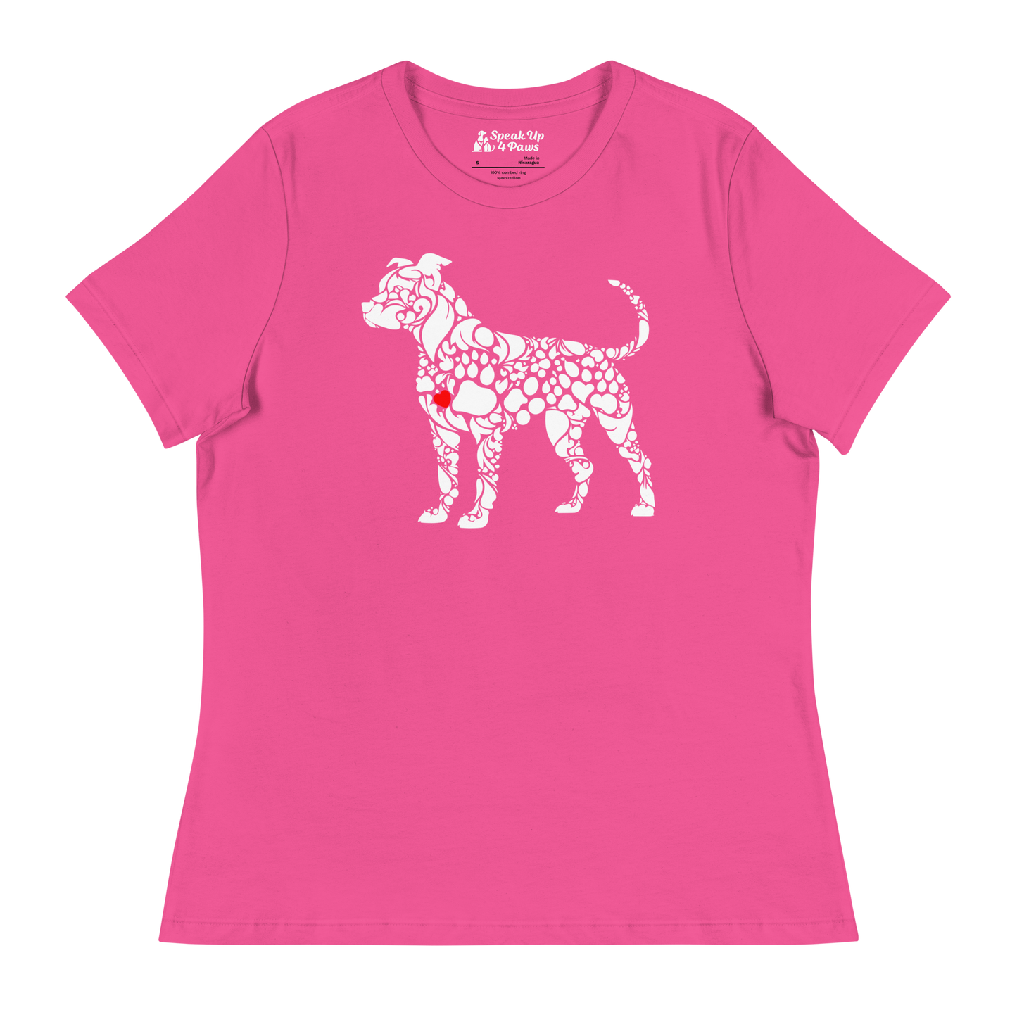 Paws of Loyalty - Pit - Womens Relaxed Tee